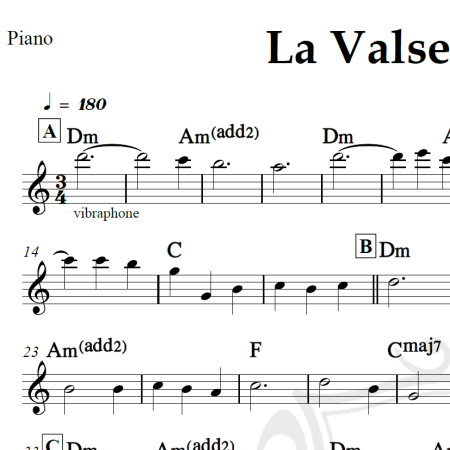 La Valse d'Amelie - Yann Tiersen - Piano