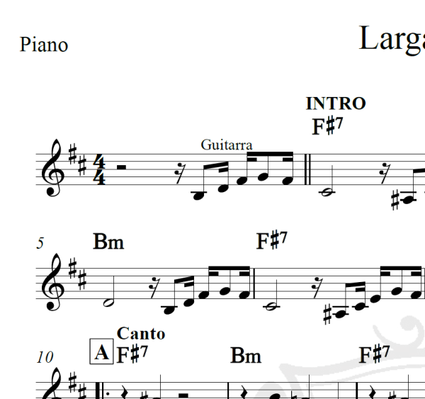Largadinho - Cláudia Leite - Cifra