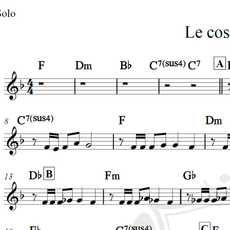 Le cose che vivi - Laura Pausini - Piano