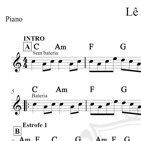 Lê lê lê - João Neto e Frederico - Cifra