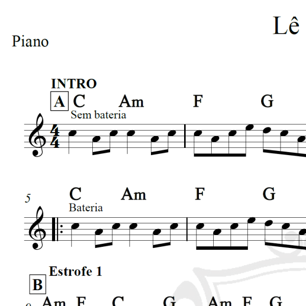 Lê lê lê - João Neto e Frederico - Cifra