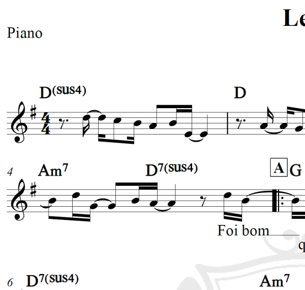 Leva - Tim Maia - Piano/Vocal