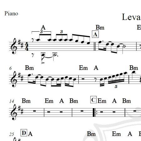 Levada louca - Ivete Sangalo - Cifra