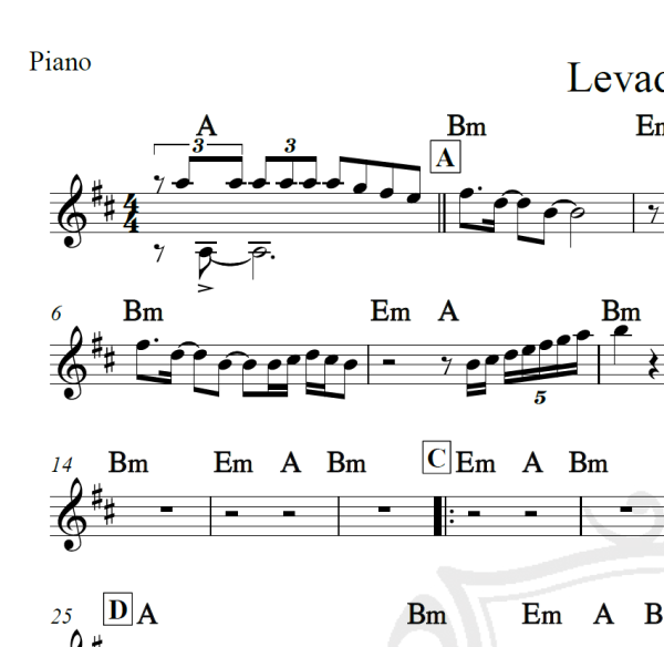 Levada louca - Ivete Sangalo - Cifra