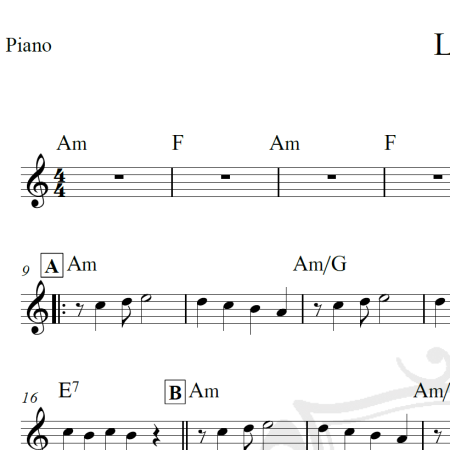 Lilás - Djavan - Piano