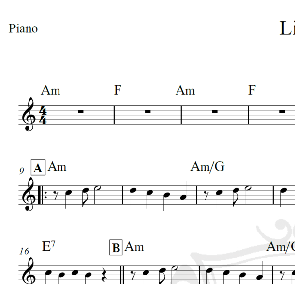 Lilás - Djavan - Piano