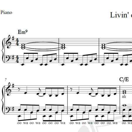 Livin' on a prayer - Bon Jovi - Arranjo Coral