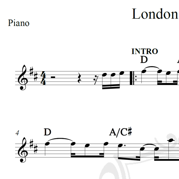 London, London - RPM - Piano