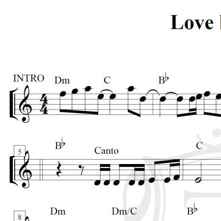 Love by grace - Lara Fabian - Piano