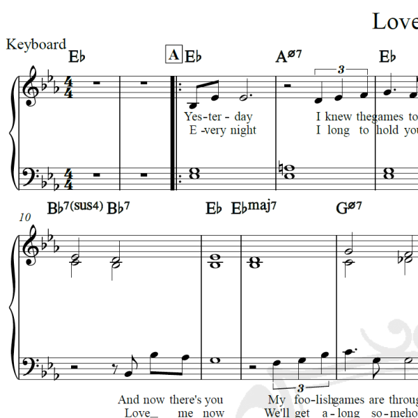 Love is all - Malcon Roberts - Arranjo Coral