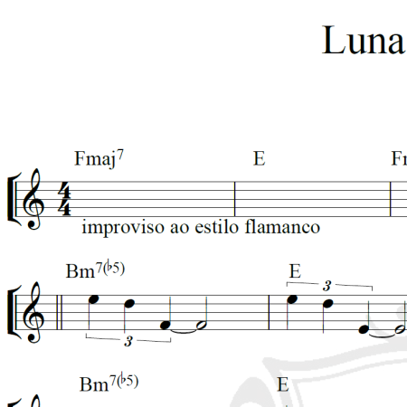 Luna de Paris - Piano