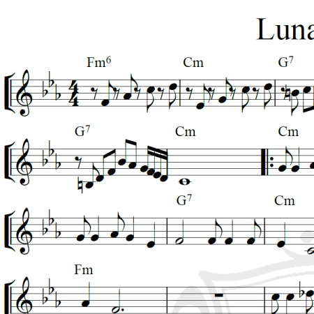 Luna Rossa - Piano