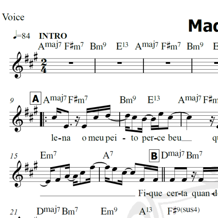 Madalena - Ivan Lins - Piano/Vocal