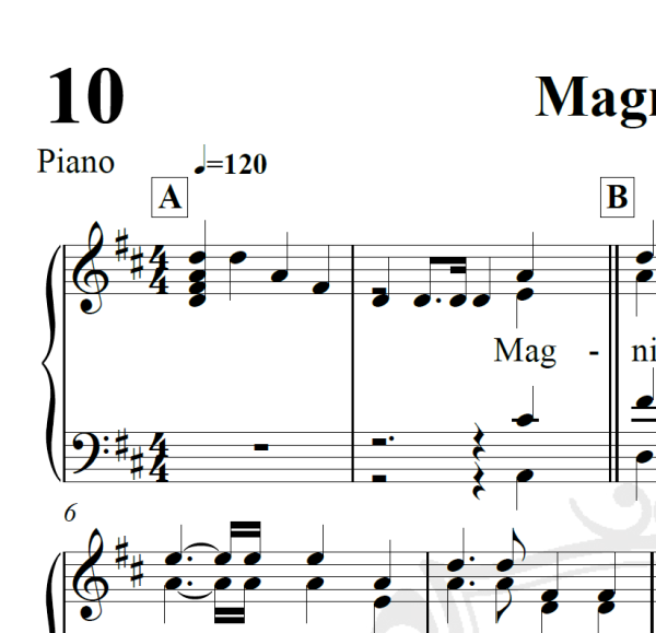 Magnificat - Arranjo Coral