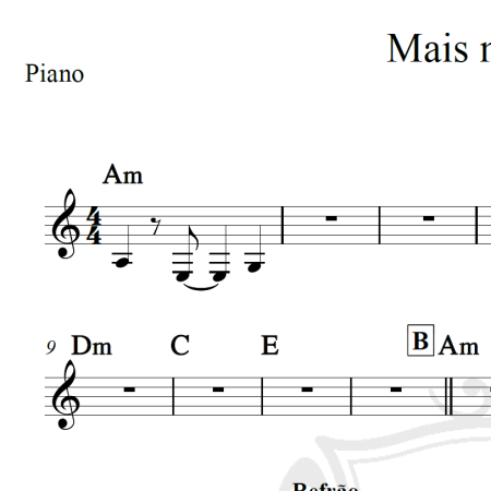 Mais ninguém - Banda do mar - Cifra