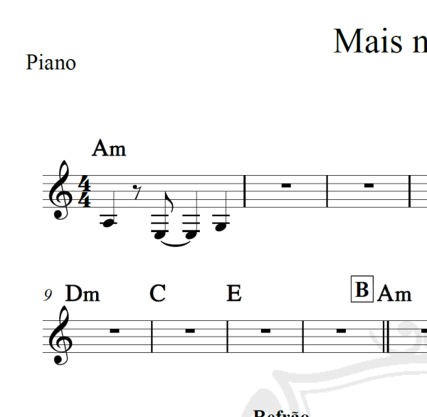 Mais ninguém - Banda do mar - Cifra