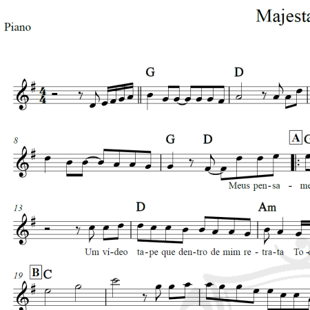 Majestade o sabiá - Roberta Miranda e Jair Rodrigues - Piano/Vocal