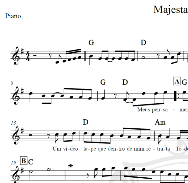 Majestade o sabiá - Roberta Miranda e Jair Rodrigues - Piano/Vocal