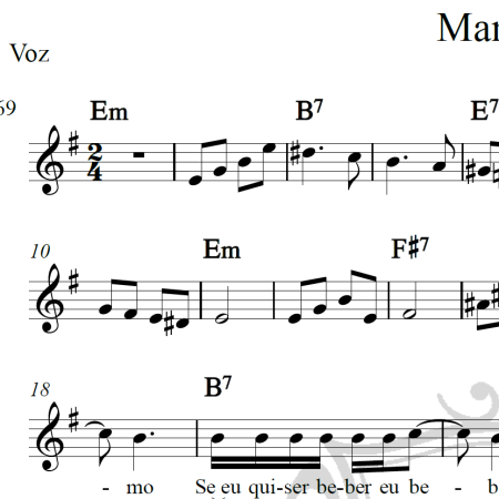 Maneiras - Art Popular - Piano/Vocal