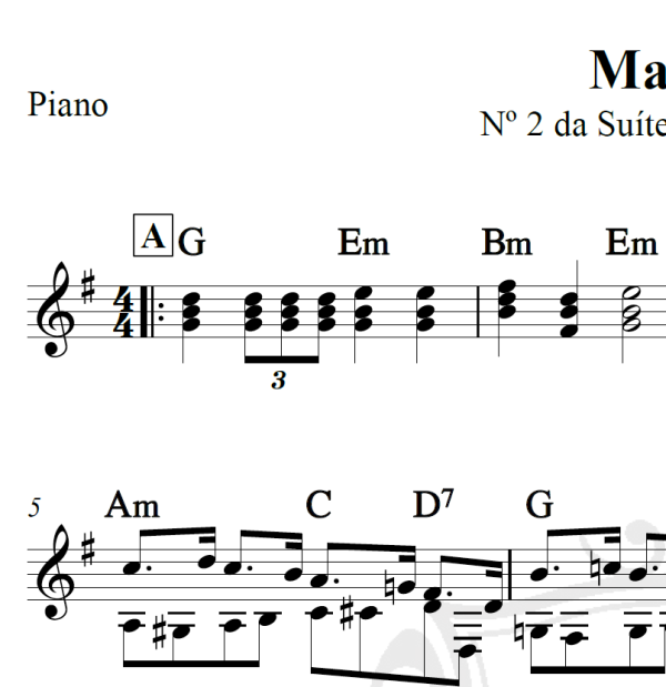 Marcha Quebra-Nozes - Tchaikovsky - Piano