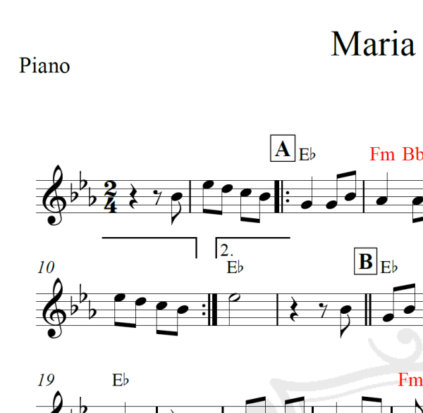 Maria Sapatão - Piano