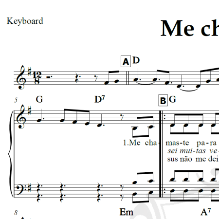 Me chamaste - Arranjo Coral