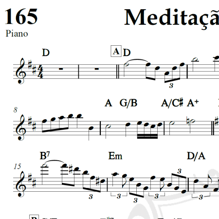 Meditação de Thaís - Massenet - Piano