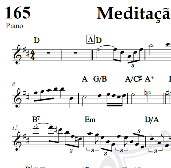 Meditação de Thaís - Massenet - Piano