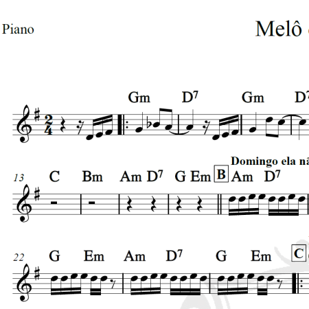 Melô do Tchan - É o Tchan - Cifra