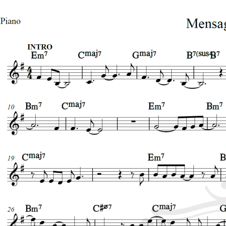 Mensagem de amor - Léo Jaime - Cifra