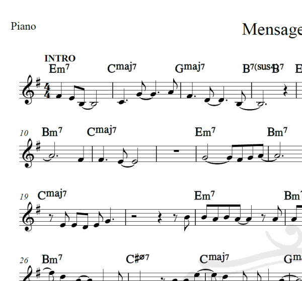 Mensagem de amor - Léo Jaime - Cifra