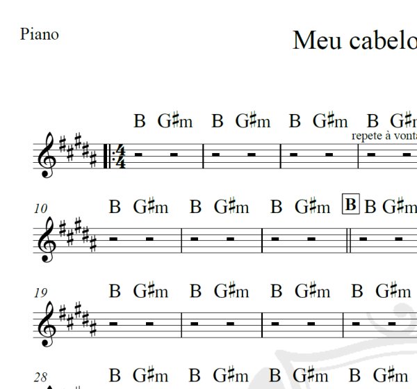 Meu cabelo duro é assim - Chiclete com Banana - Cifra