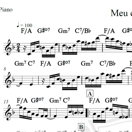 Meu caro amigo - Chico Buarque - Piano