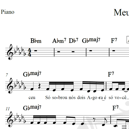 Meu talismã - Iza - Piano/Vocal