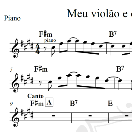 Meu violão e o nosso cachorro - Simone e Simaria - Cifra