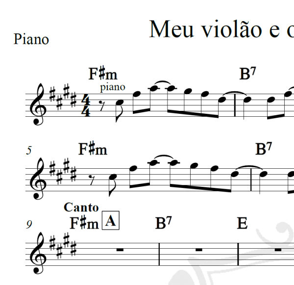 Meu violão e o nosso cachorro - Simone e Simaria - Cifra