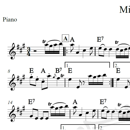 Minueto - Boccherini - Piano