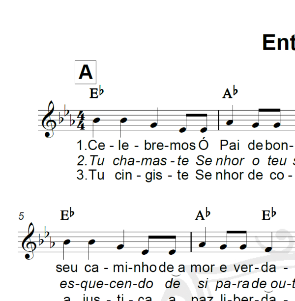 Missa Frei Tito - Piano/Vocal