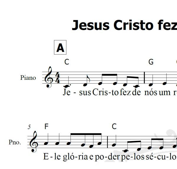 Missa Santos Óleos - Piano/Vocal