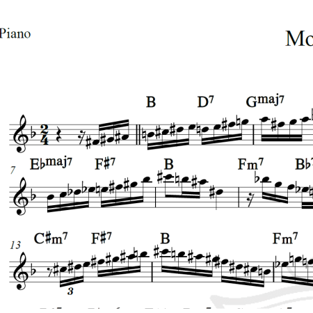 Modulando - Dominguinhos - Piano