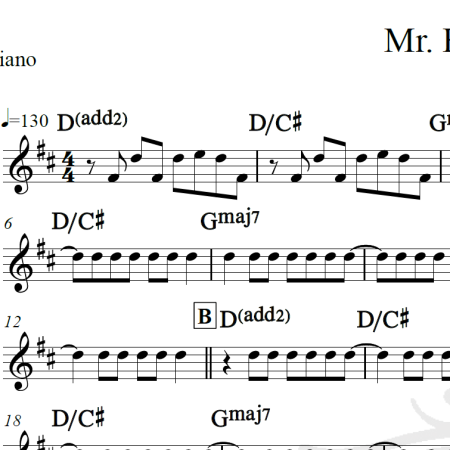 Mr. Brightside - The Killers - Piano