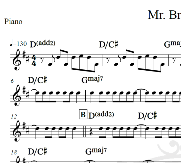 Mr. Brightside - The Killers - Piano