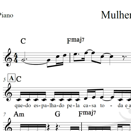 Mulher Maravilha - Zé Neto e Cristiano - Piano/Vocal