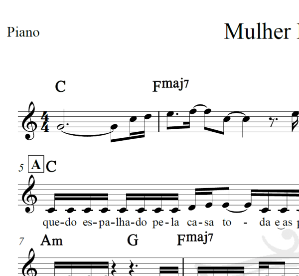 Mulher Maravilha - Zé Neto e Cristiano - Piano/Vocal