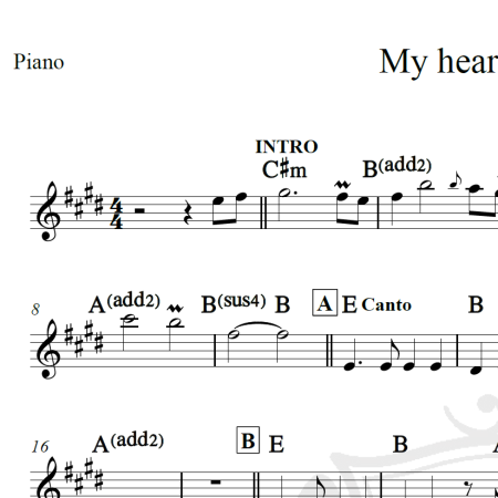 My heart will go on - Celine Dion - Piano