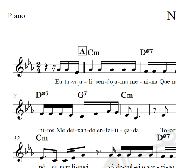 Naise - Nina Oliveira - Piano/Vocal