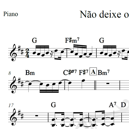 Não deixe o samba morrer - Alcione - Cifra