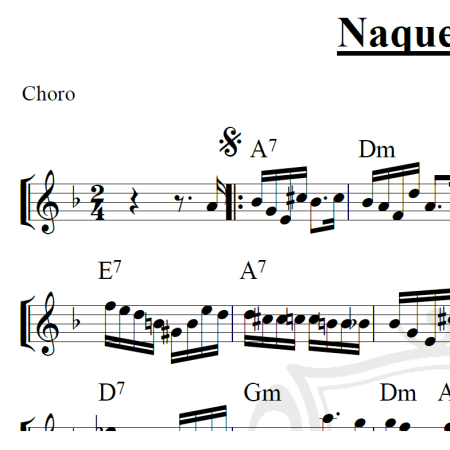 Naquele Tempo - Piano
