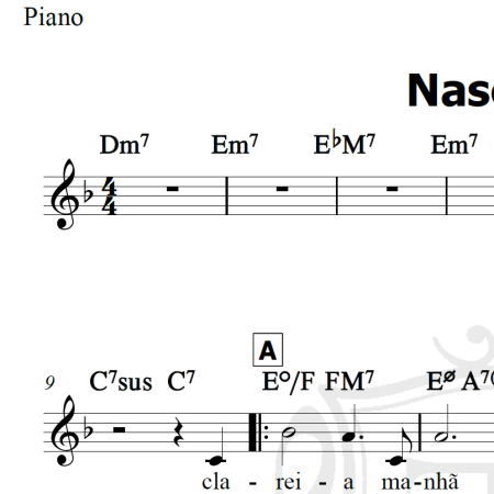 Nascente - Flávio Venturini - Piano/Vocal