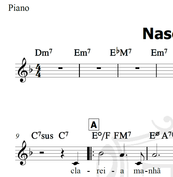 Nascente - Flávio Venturini - Piano/Vocal